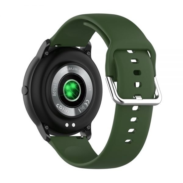 Силиконова каишка 22мм за Samsung Galaxy Watch 46 mm, Тъмнозелен