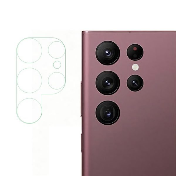 Стъклен Протектор за Камера за Samsung Galaxy S23 Ultra, Прозрачен