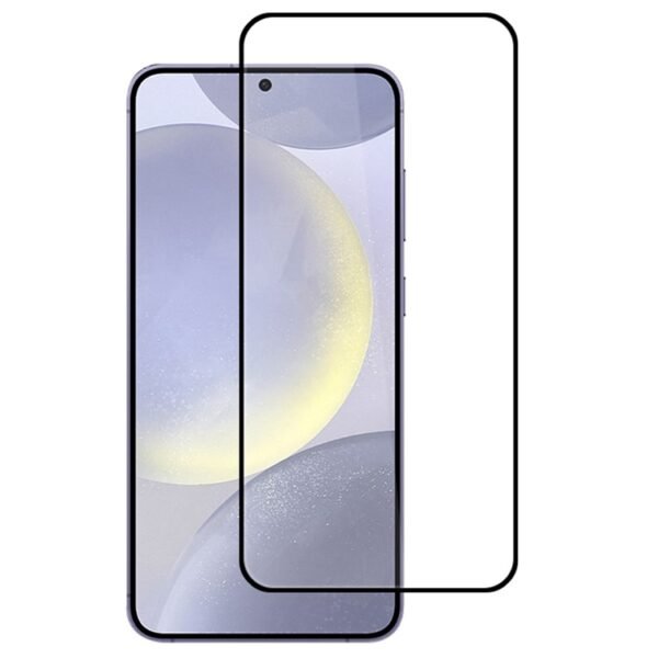 9D Стъклен Протектор за Samsung Galaxy S25 Plus, Прозрачен/ Черен