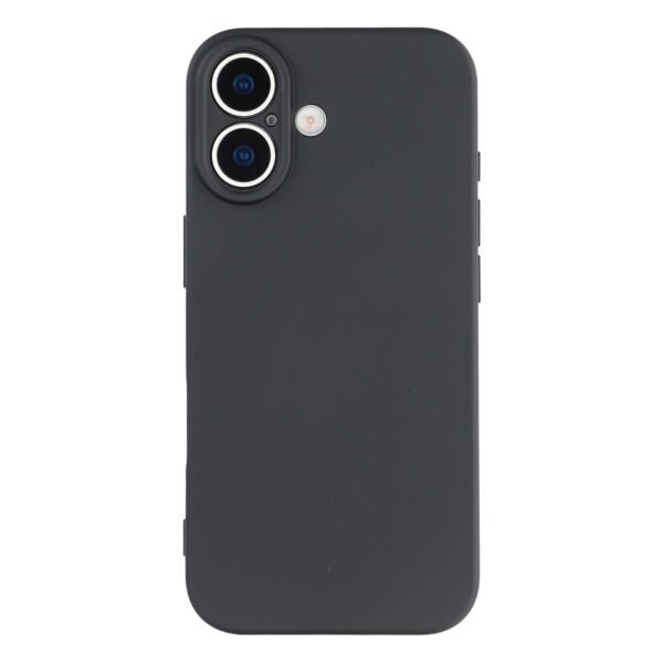 Силиконов Кейс за iPhone 17, Черен