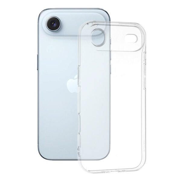 Силиконов Кейс за iPhone 17 Air, Прозрачен