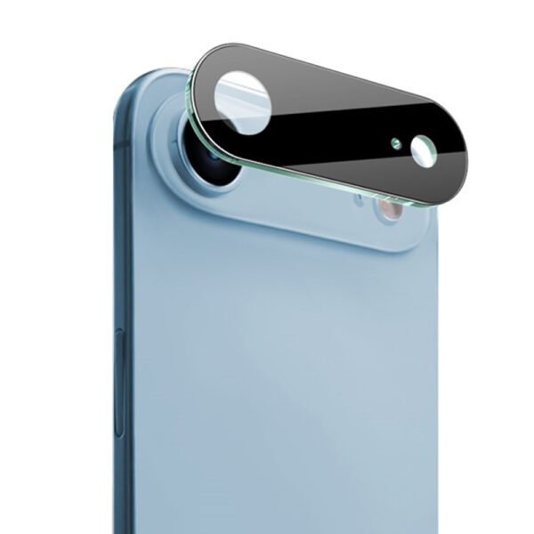 Стъклен Протектор за Камера на iPhone 17 Air, Черен