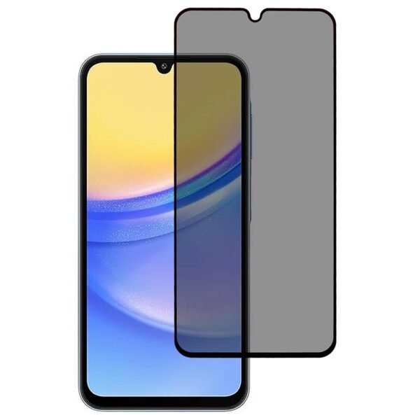 Стъклен Протектор Privacy за Samsung Galaxy A06 5G, Черен