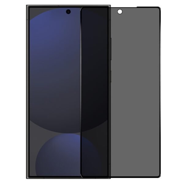 Стъклен Протектор Privacy за Samsung Galaxy S25 Ultra, Черен