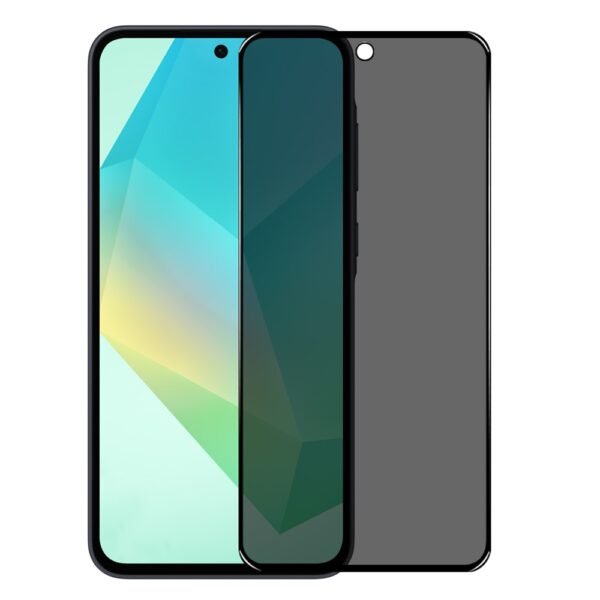 Стъклен Протектор Privacy за Samsung Galaxy A36, Черен