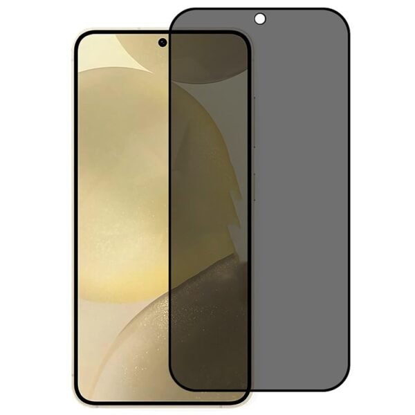 Стъклен Протектор Privacy за Samsung Galaxy S25 Plus, Черен