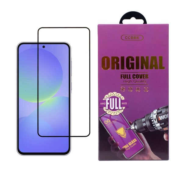 Стъклен Протектор OG за Samsung Galaxy A37 5G, Прозрачен/ Черен