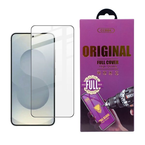 Стъклен Протектор OG за Samsung Galaxy S26 Plus 5G, Прозрачен/ Черен