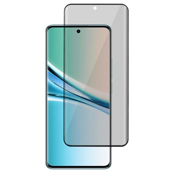 Стъклен Протектор Privacy за Xiaomi Redmi Note 15, Черен