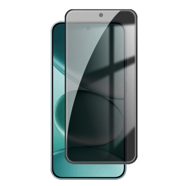 Стъклен Протектор Privacy за Xiaomi Redmi Note 15 Pro, Черен