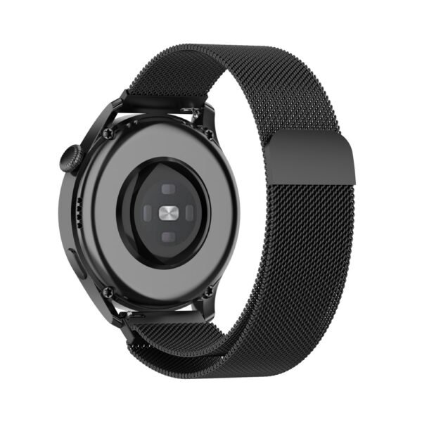 Метална Каишка 18 мм за Garmin vívoactive 4S, Черен