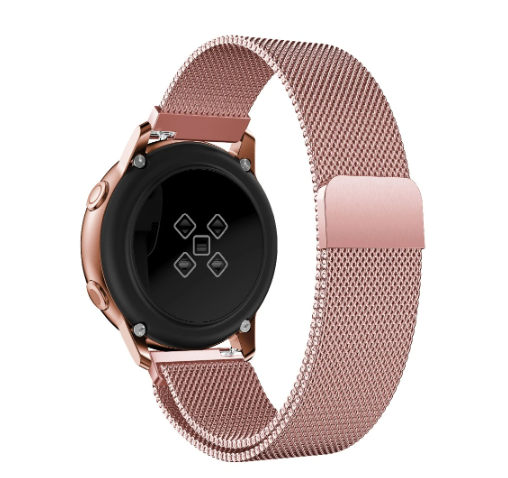 Метална Каишка 18 мм за Garmin vívoactive 4S, Розов
