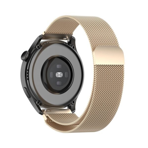 Метална Каишка 18 мм за Garmin vívoactive 4S, Шампанено Златист