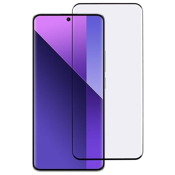 9D Стъклен Протектор за Xiaomi Redmi Note 14 Pro Plus 4G, Прозрачен/ Черен