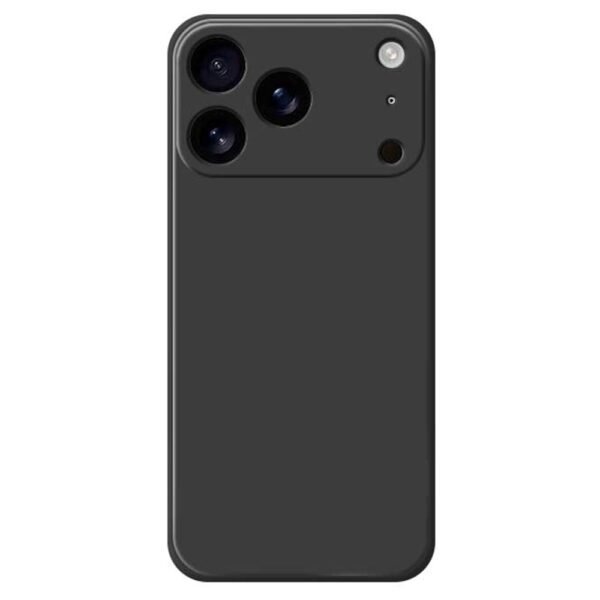 Силиконов Кейс за iPhone 18 Pro Max, Черен