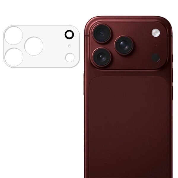 Стъклен Протектор за Камера за iPhone 18 Pro Max, Прозрачен