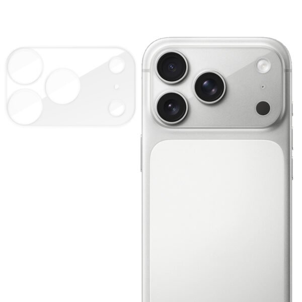 Стъклен Протектор за Камера за iPhone 18 Pro, Прозрачен