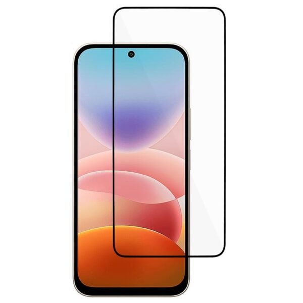 9D Стъклен Протектор за Xiaomi Redmi 17 4G, Прозрачен/ Черен