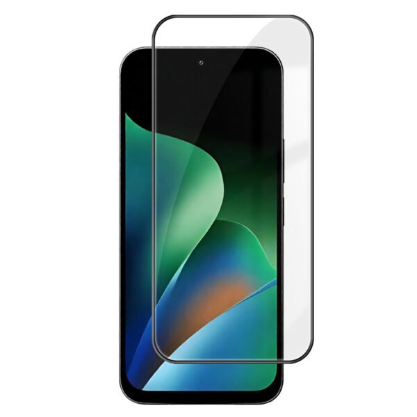 9D Стъклен Протектор за Xiaomi Redmi 17 5G, Прозрачен/ Черен
